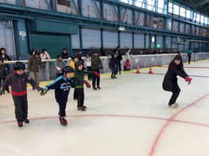 米子市スケート連盟主催 スケート教室 2017年10月15日