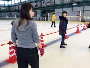 米子市スケート連盟主催 スケート教室 2017年10月15日